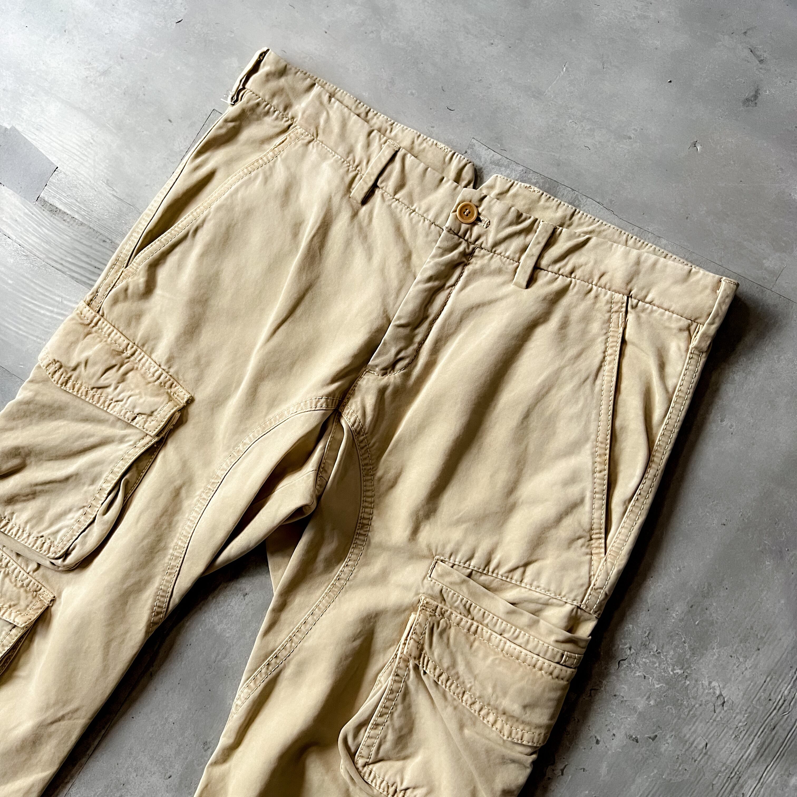 00s “NEIL BARRETT” multiple cargo pocket pants ニールバレット