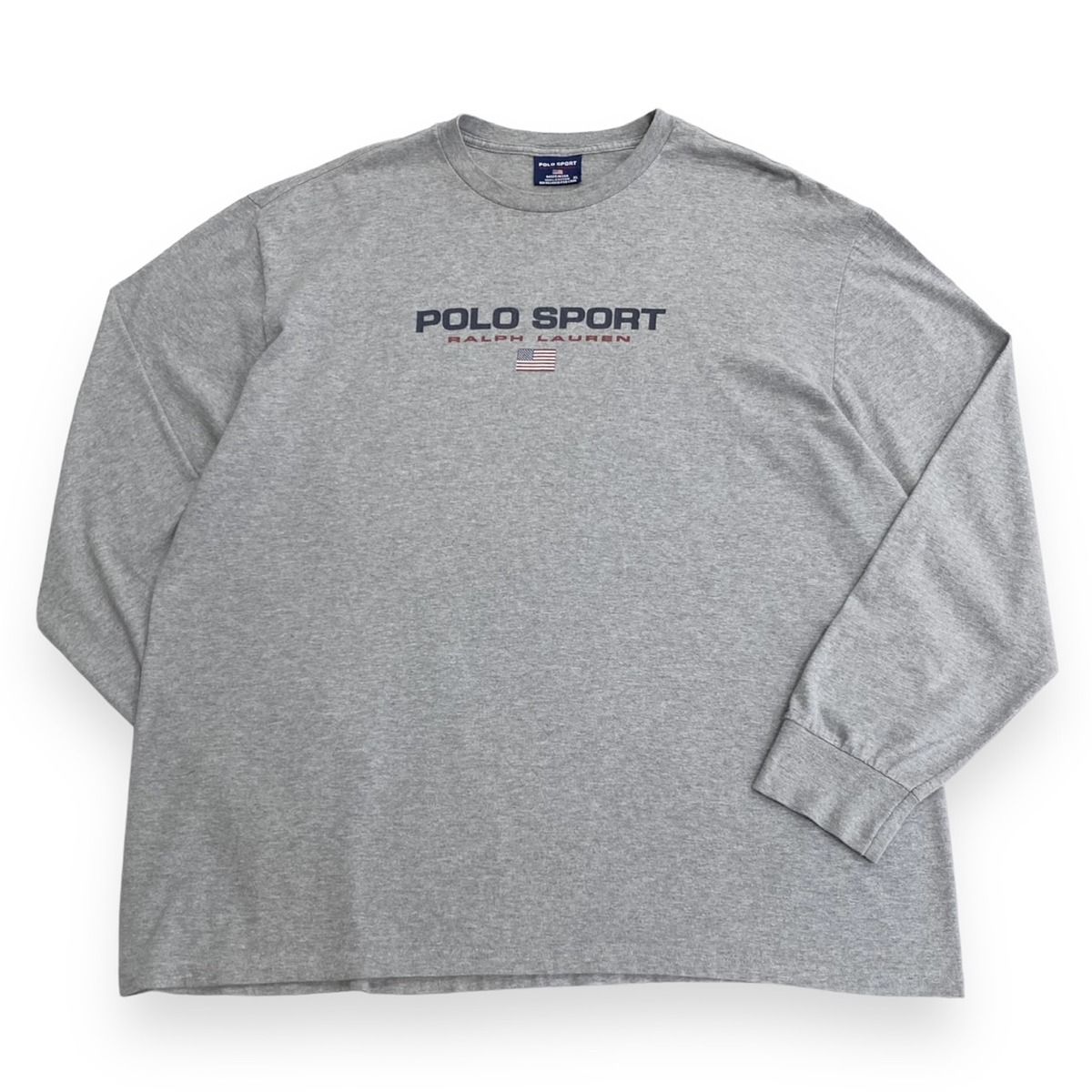 "定番" 90's POLO SPORT / Long Sleeve Tee (MADE IN USA) TAPA TAPP
