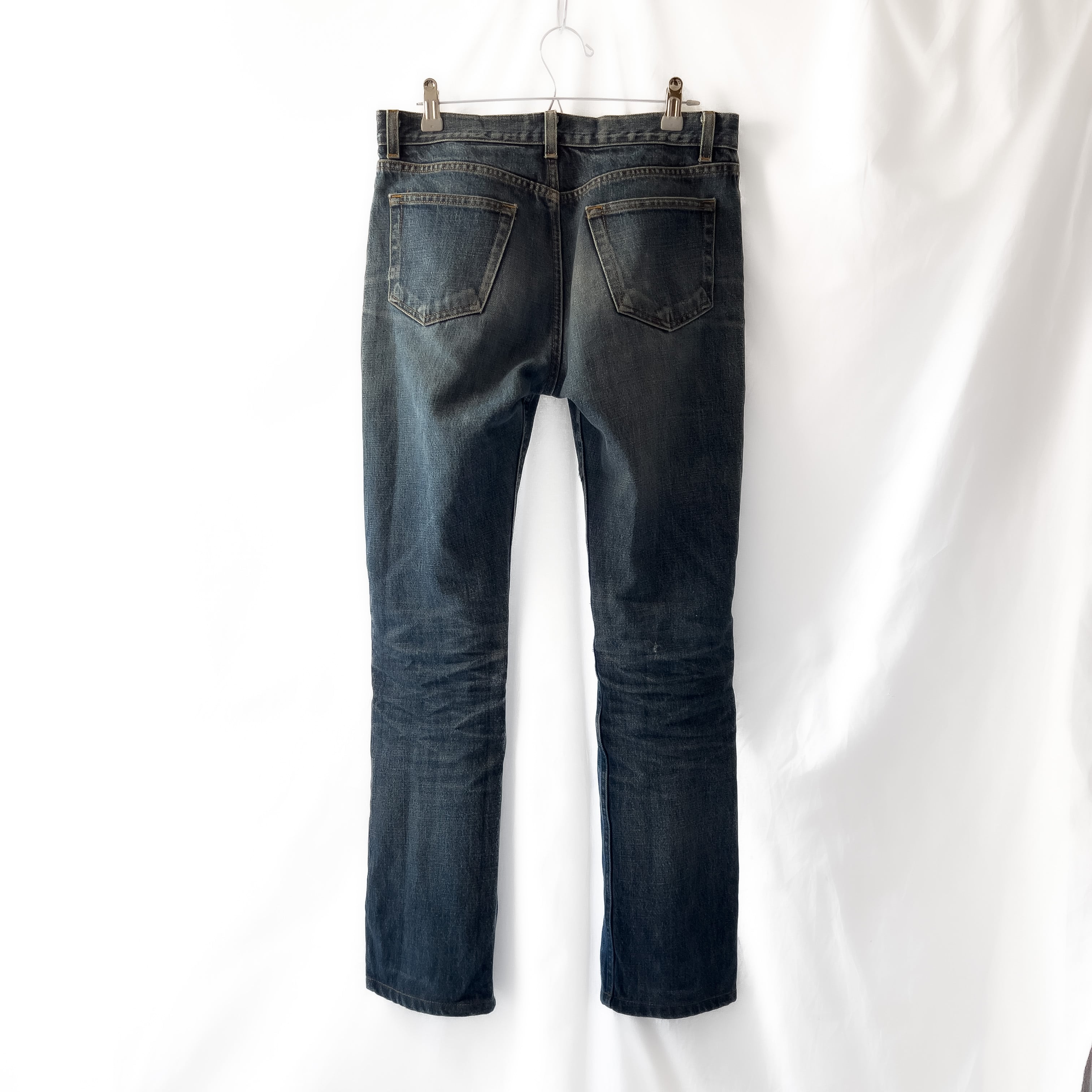 helmut lang” produced in 1998 本人期 classic raw denim ヘルムート