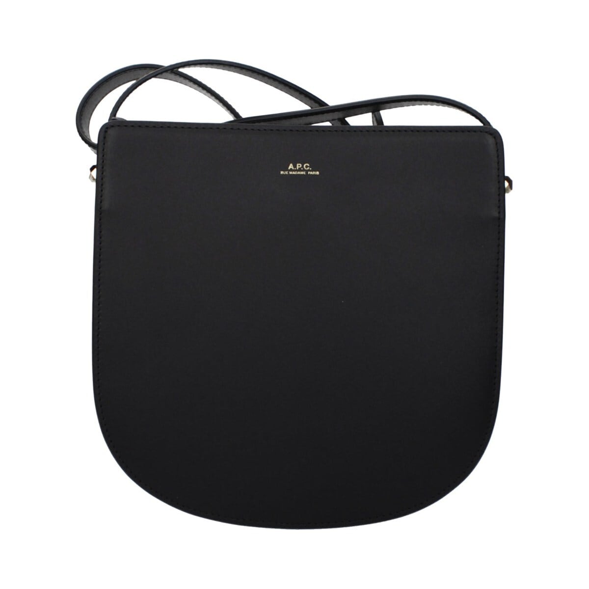 A.P.C. アーペーセー レディース クロスボディバッグ レザー ブラック