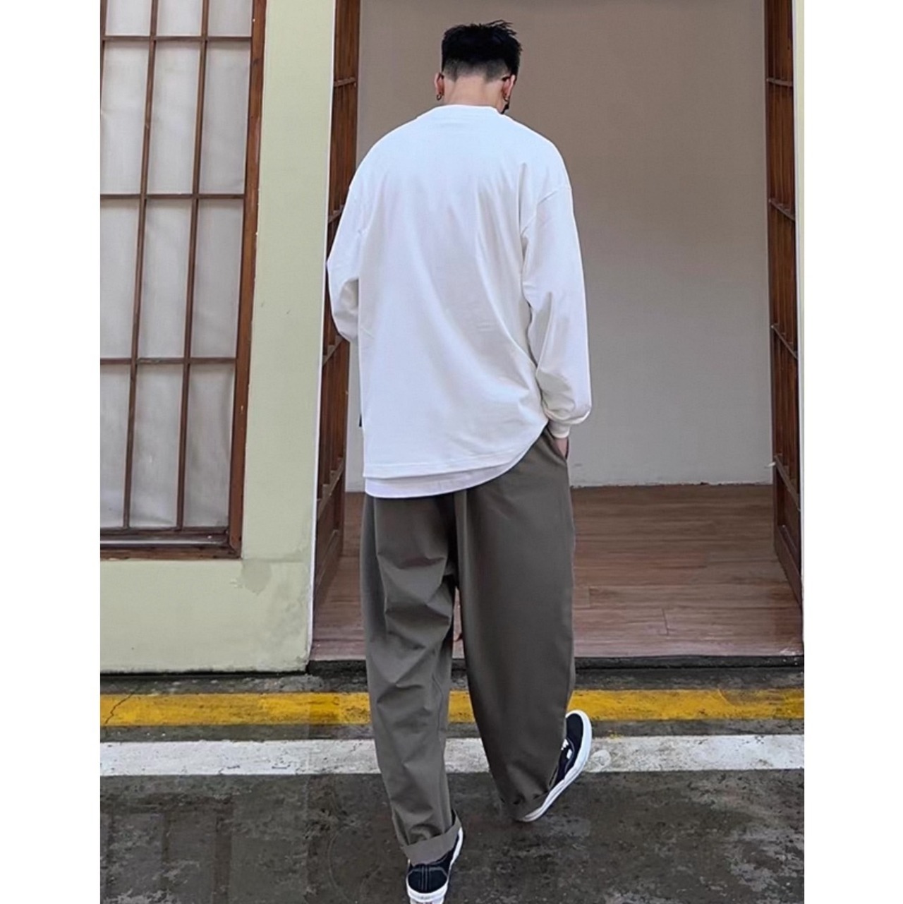 Bold slogan graphic tee 1075 - 5