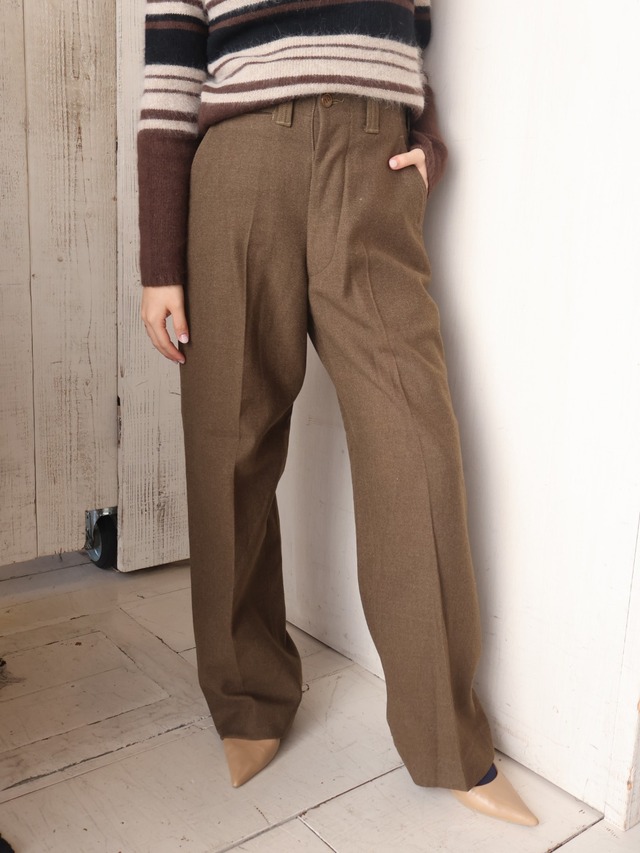50s U.S.ARMY wool field pants【1908】