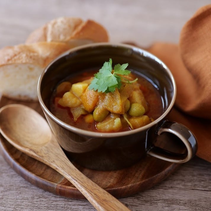 【常温便】10種の野菜スープ　カレー　8コ