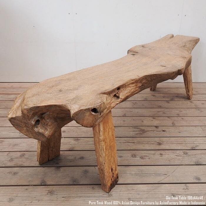 オールフロムボート　ベンチ オールフロムボート オールドチーク ベンチ 古材 椅子