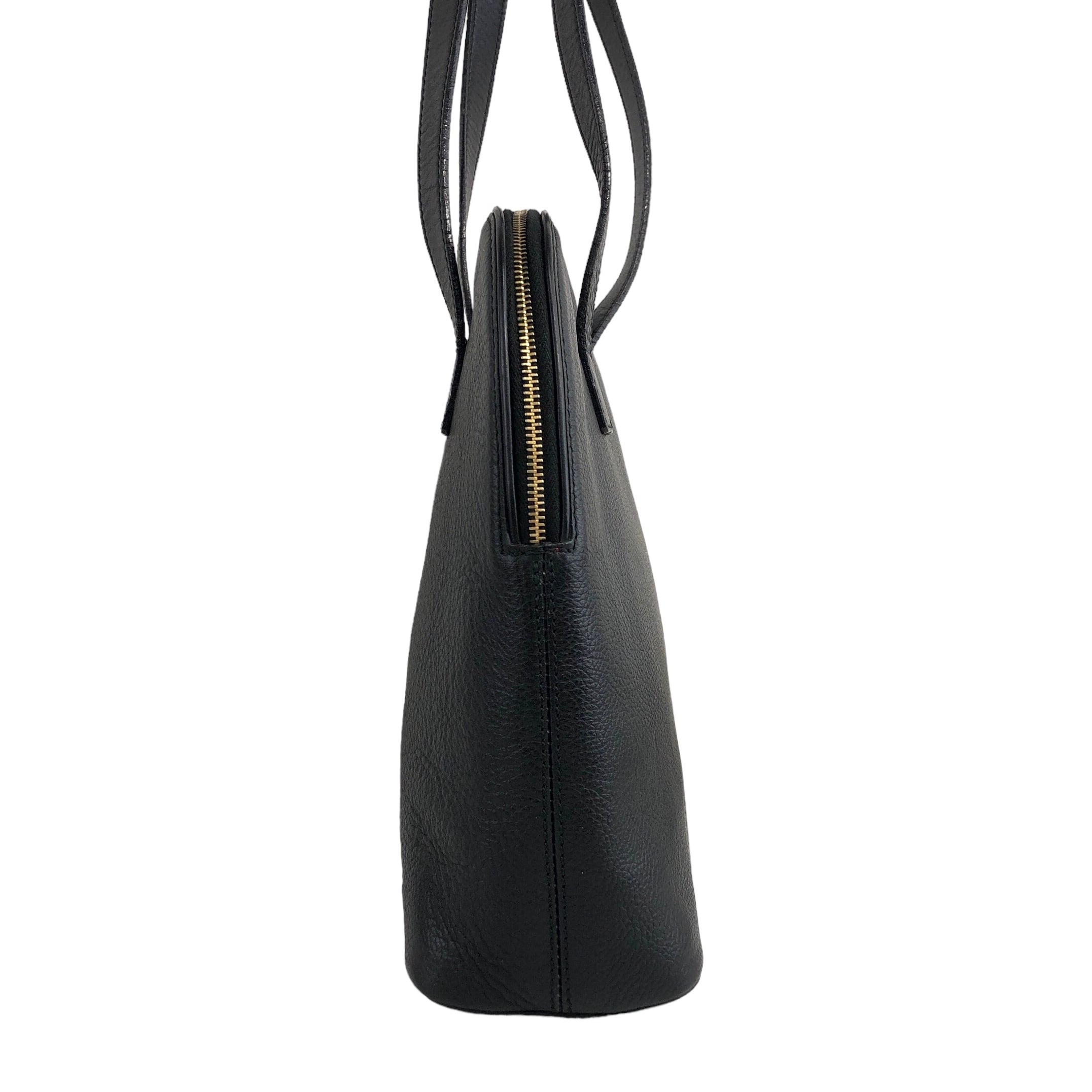 CELINE セリーヌ ショルダーバッグ ブラック マンテル レザー vintage