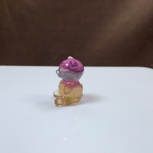 21.可愛いくまちゃん・フローライトくま