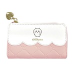 ちいかわ Lファスナーコイン＆キーケースピンク（ちいかわ）(0903930)