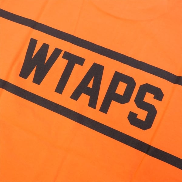 wtaps オレンジtシャツ　01 S