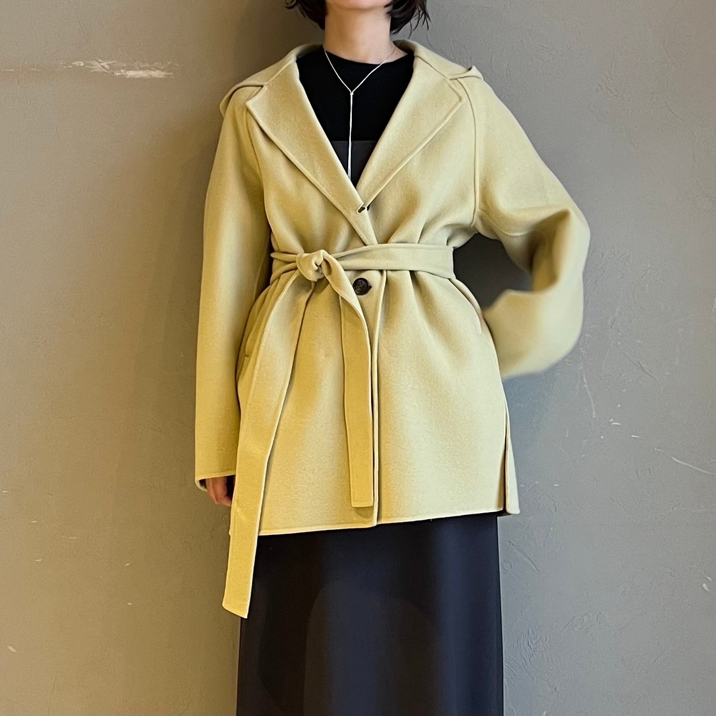 【 CLOCHE 】ウールフードコート