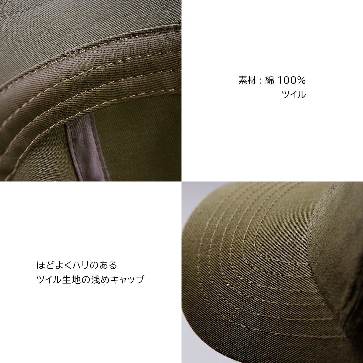 かわいい チェリー さくらんぼ 刺繍キャップ cap-a_ss015 帽子 コットン ツイル ロー キャップ