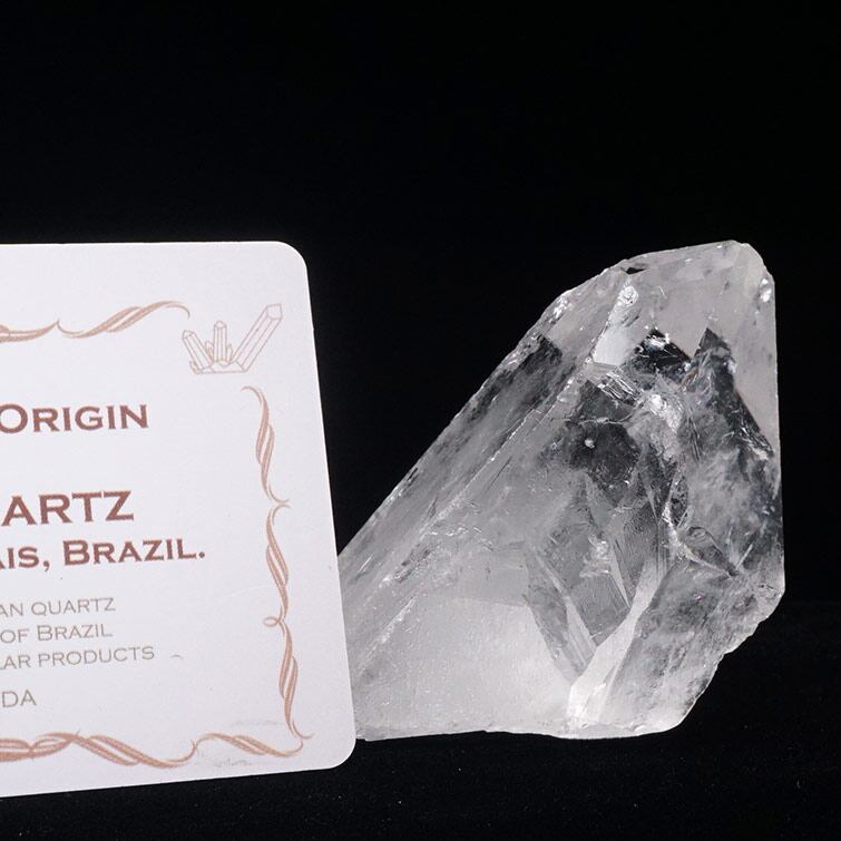 レムリアンシード 水晶 原石 虹入り セルフヒールド ブラジル ミナスジェライス州 コリント産 証明書付属 一点物 271-662