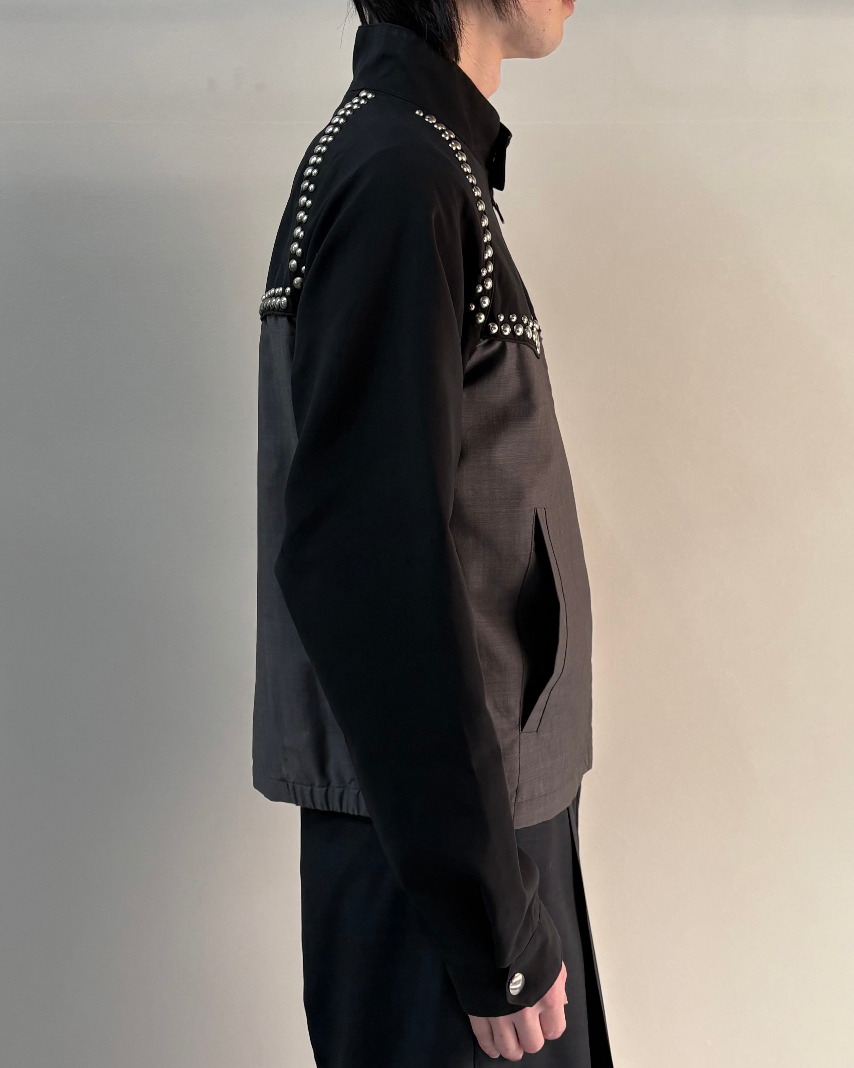 2012SS/PRADA】studded blouson | blendmarket