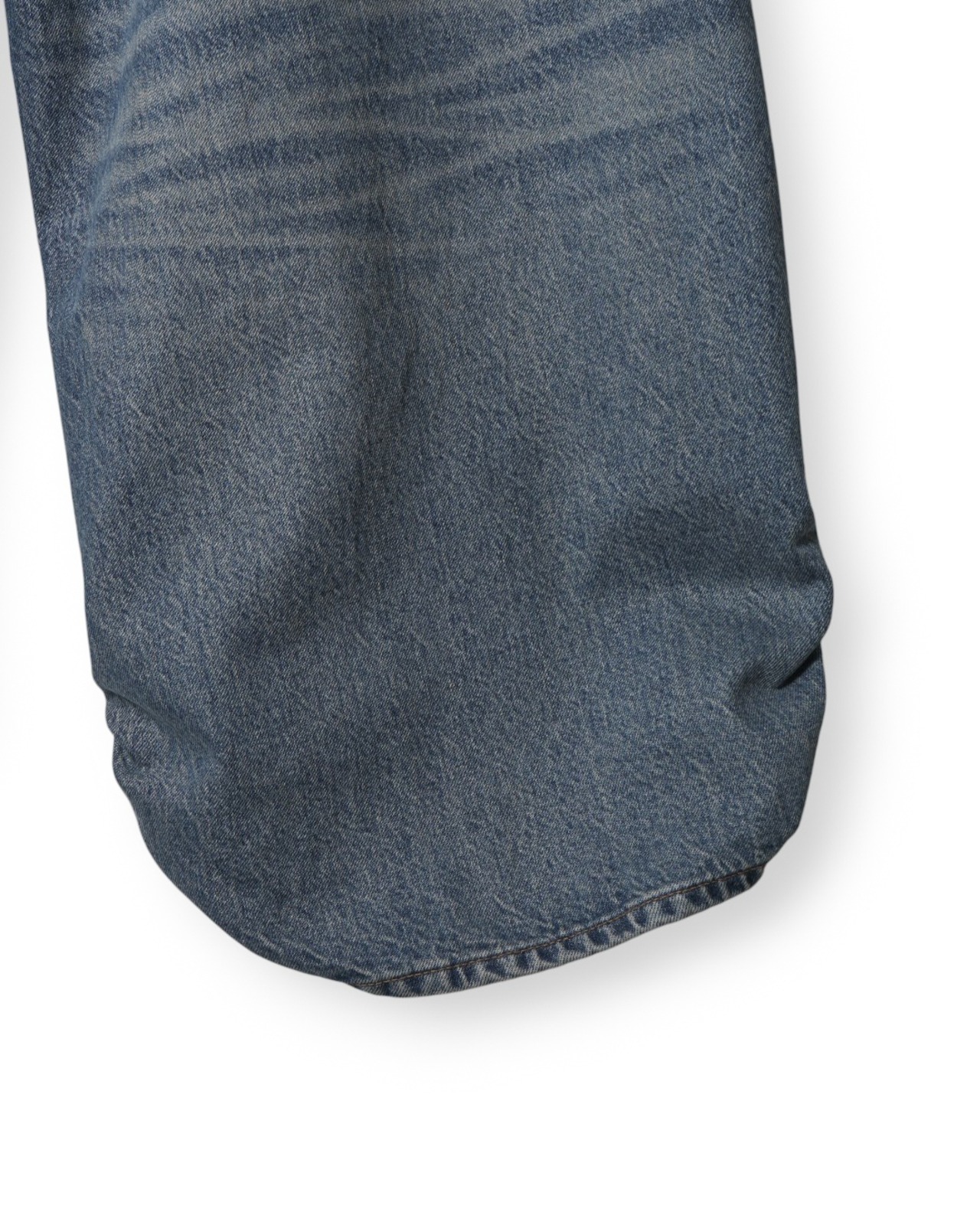 refomed "FRESH MAN DENIM WIDE PANTS 〔USED〕"