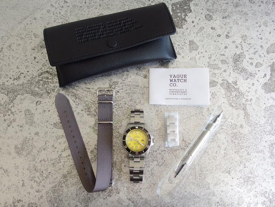 VAGUE WATCH / ヴァーグウォッチ】Diver's Son / Yellow | 正光 VAGUE WATCH / ヴァーグウォッチ】Diver's Son / Yellow | 正光