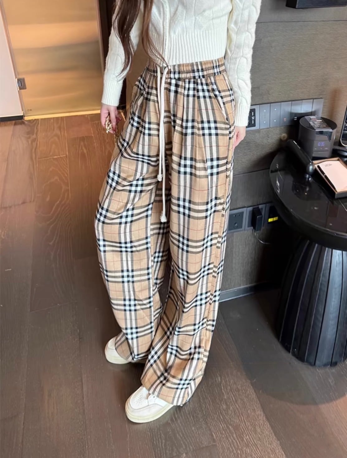 カジュアルノバチェックパンツ | sharmant