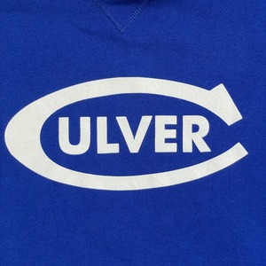 【Russell】CULVER カルバー ロゴ ミリタリーアカデミー パーカー フーディー プルオーバー ブルー YOUTH X-LARGE ラッセル US古着