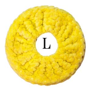エステバスボール【Lサイズ専用】ふわリング（イエロー）　 [L size] fluffy ring  [yellow color]