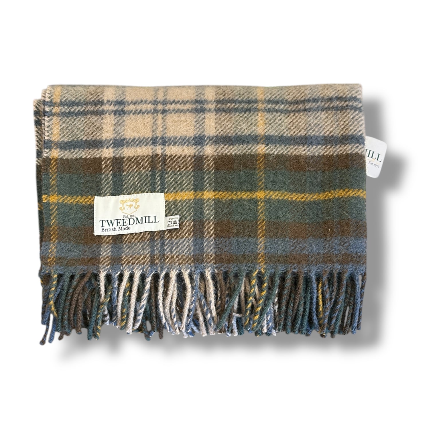 SHAWL-Antique Dress Gordon〖TWEED MILL〗ショール ツイードミル アンティークドレスゴードン