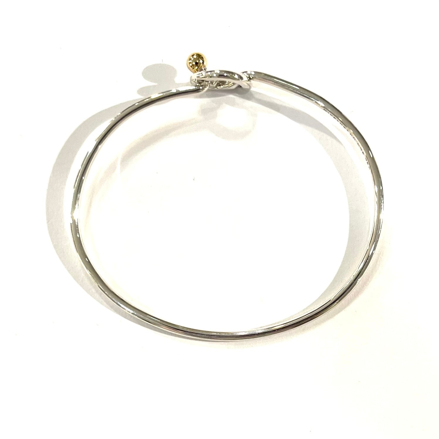 TIFFANY&CO. 】2882 silver925 ×18k ラブノットブレスレット