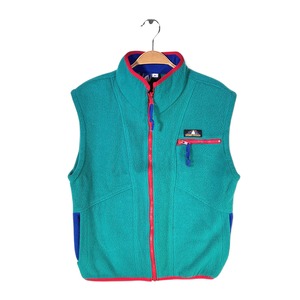 80s シェラデザイン USA製 ヴィンテージベスト 旧タグ SIERRA DESIGNS グリーン サイズM 古着 DD0450