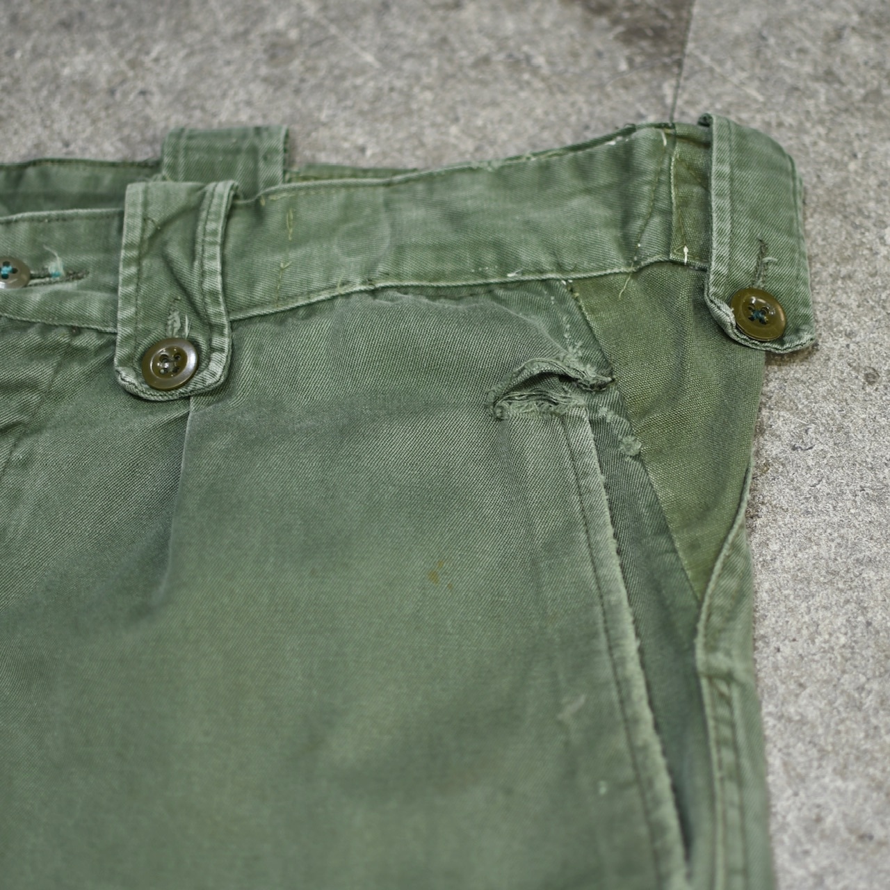 70's Belgium army 1960 pattern field pants