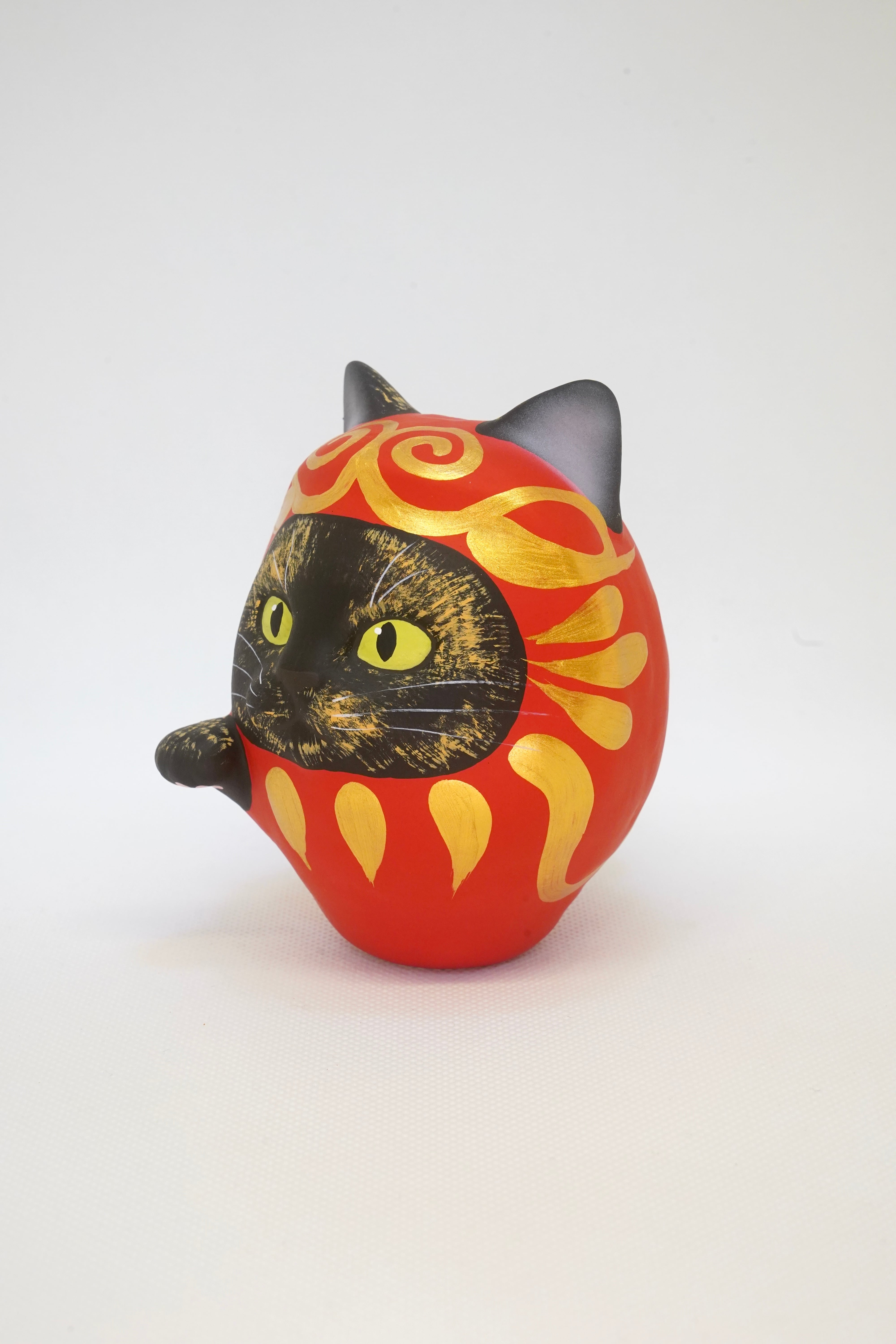猫だるま【サビ】右手 | だるま屋 るもん
