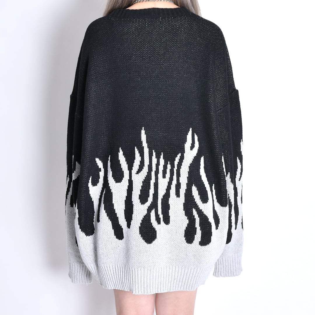 ファイヤーBIGニット | VOLCAN&APHRODITE