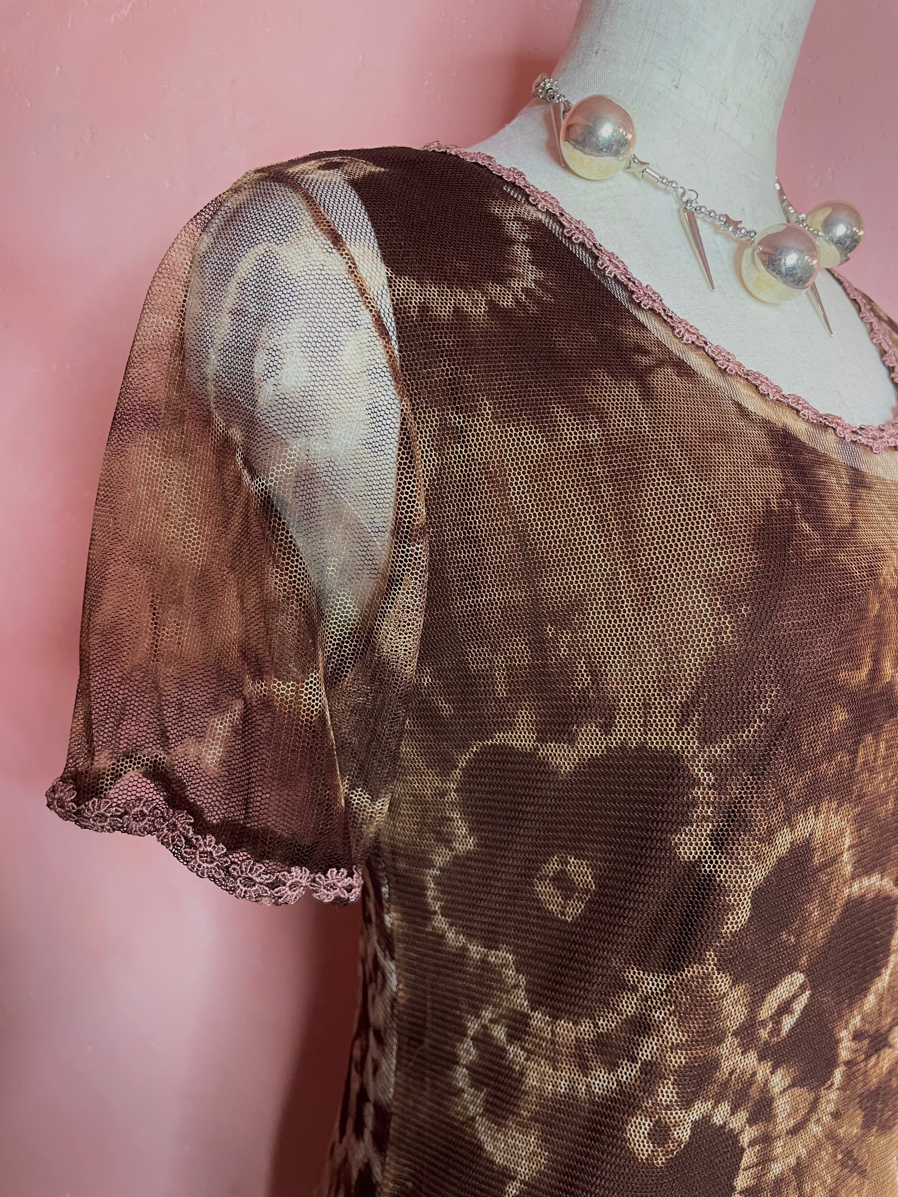 Used power net dress