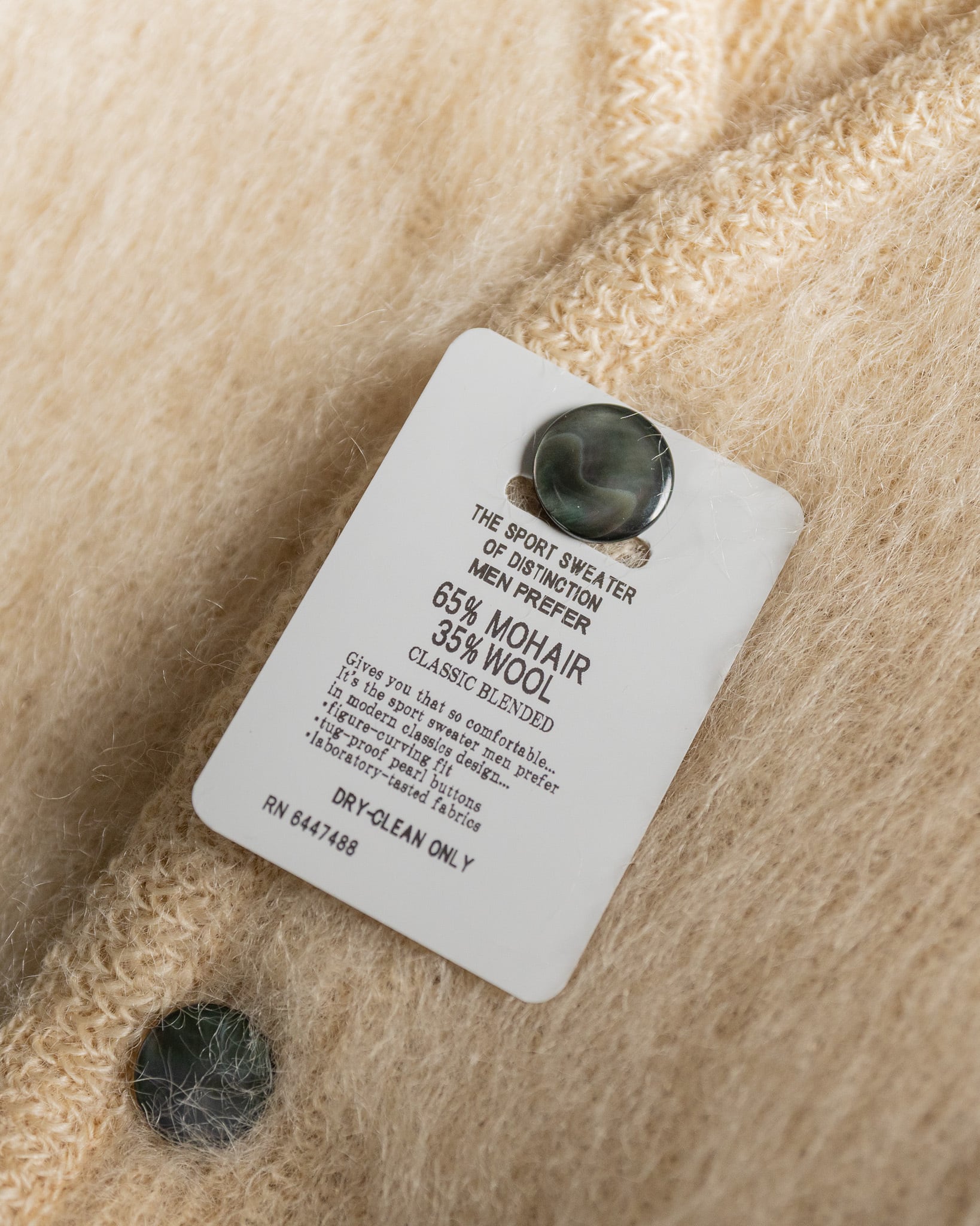 Authentic Reproduction Products®】Shaggy Man™ Mohair Cardigan W