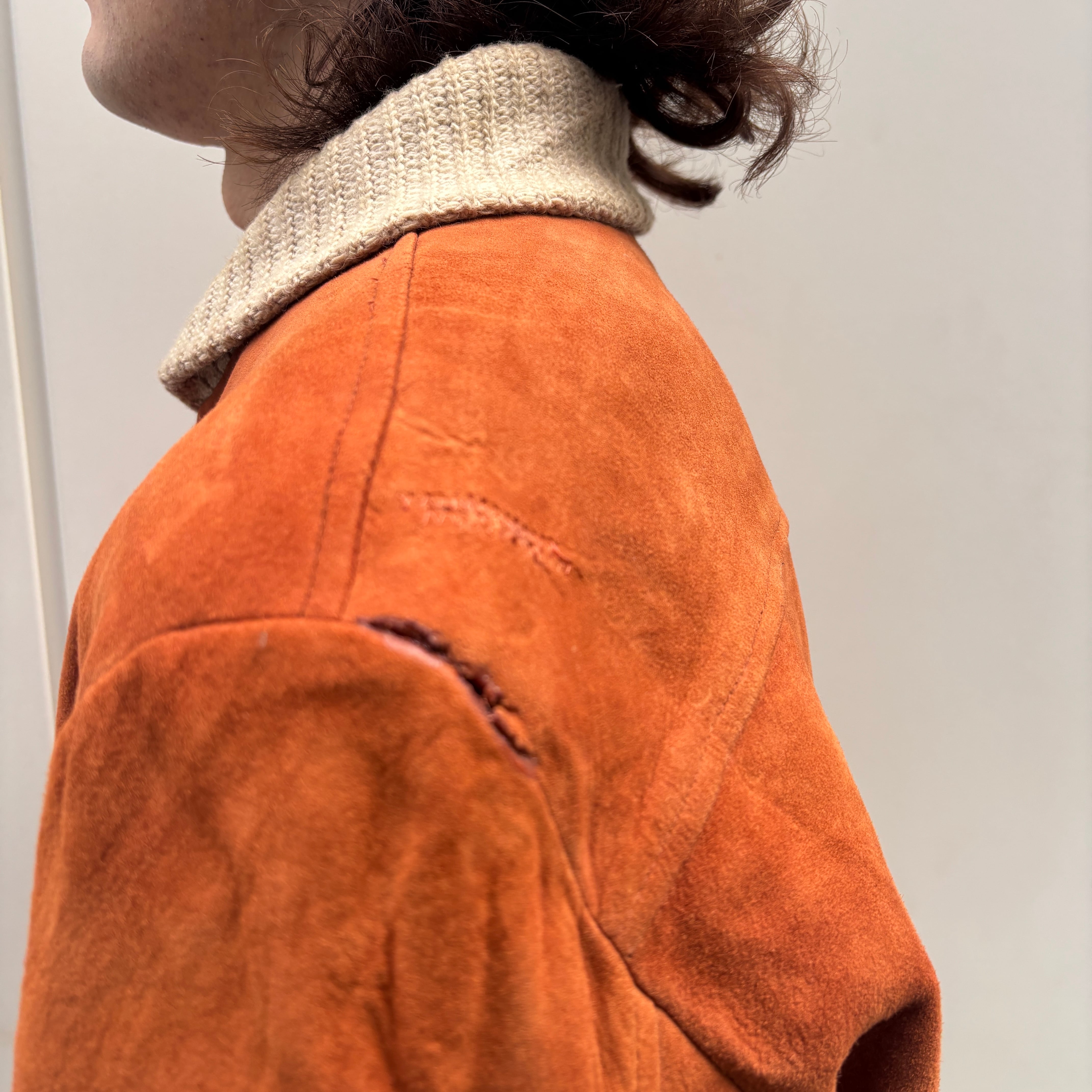 50s USA製 McGregor マクレガー レザー スウェード スポーツジャケット