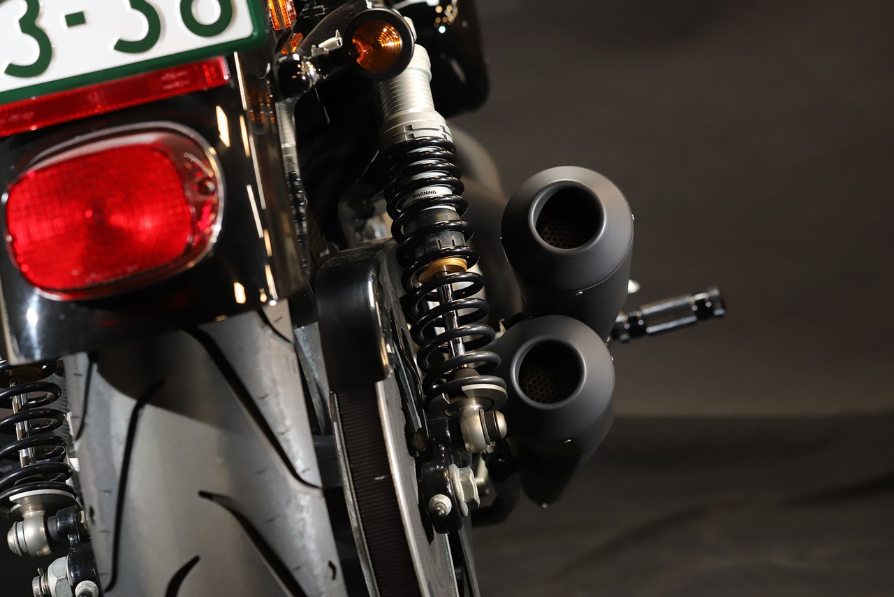 XL-"FT" TWIN HAMMER Full exhaust (Black)