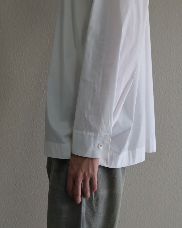 【ISSEY MIYAKE】stand collar shirt