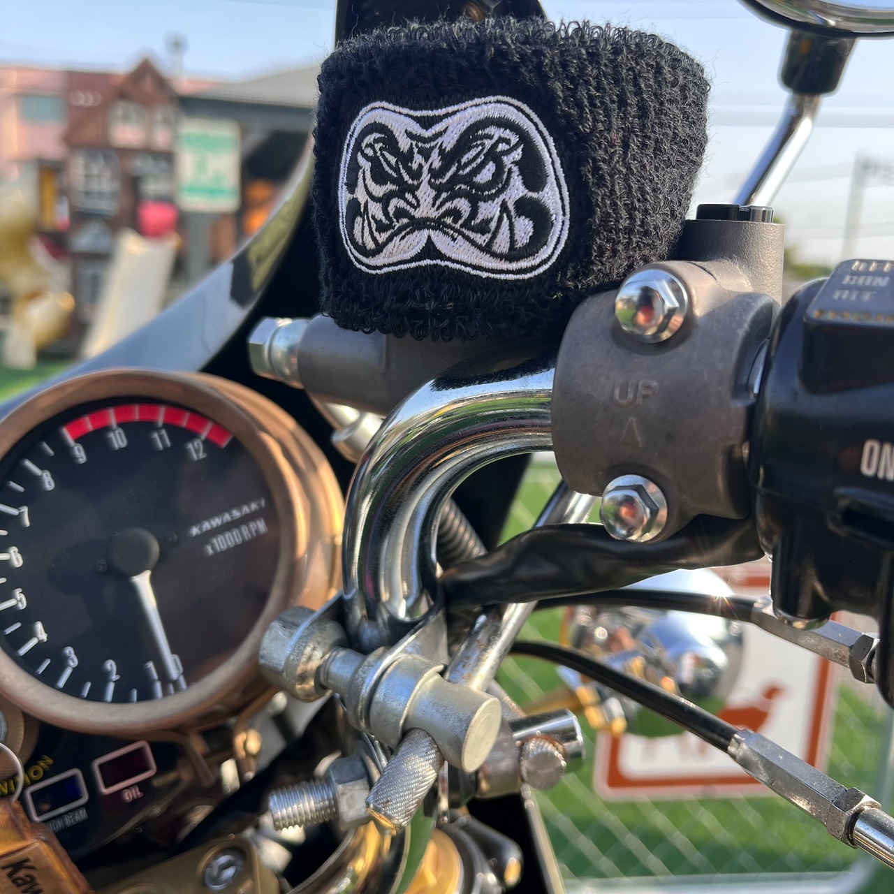 閻魔達磨 刺繍 マスターシリンダーバンド【TIKTOK】