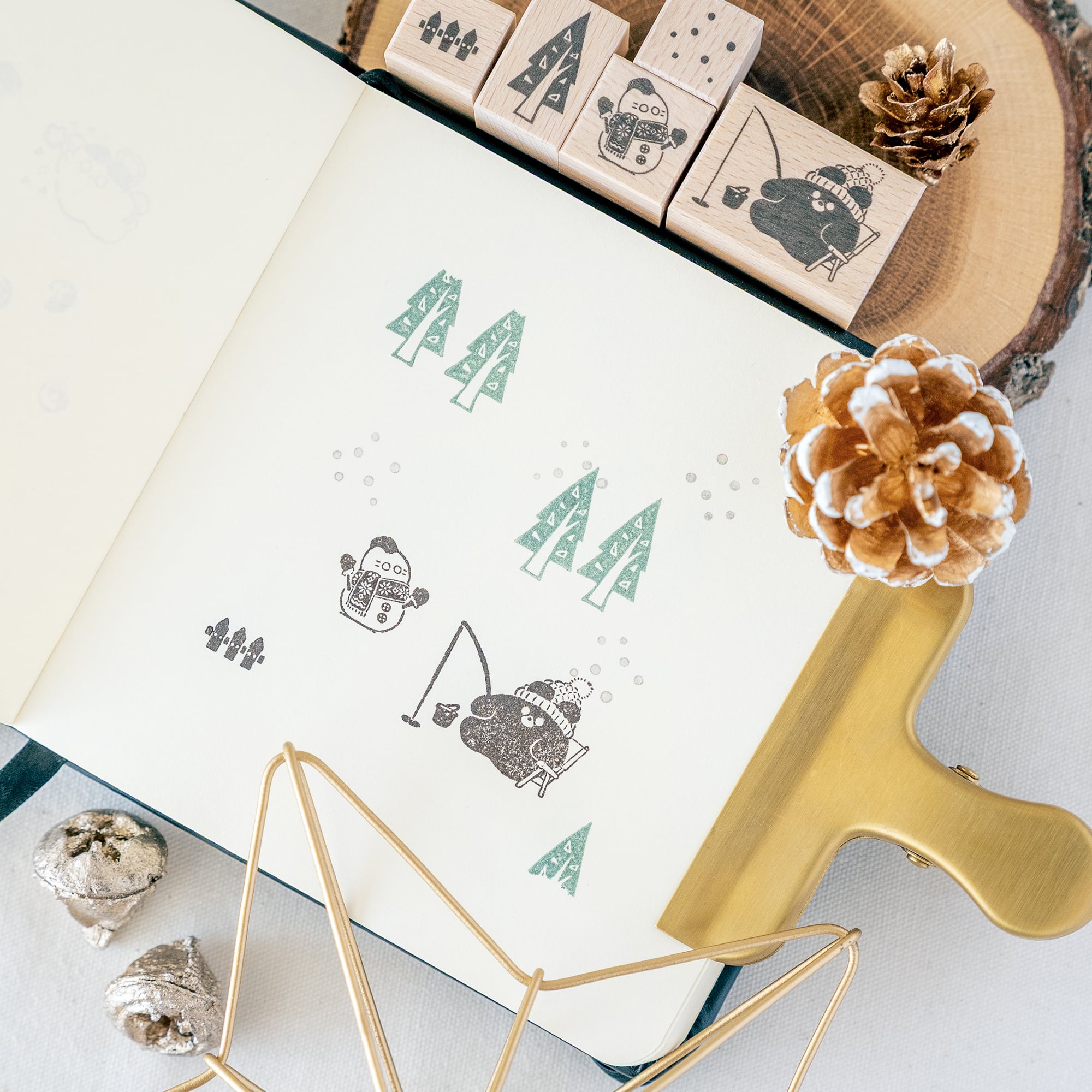 【ミニはんこ】雪 | はんこ