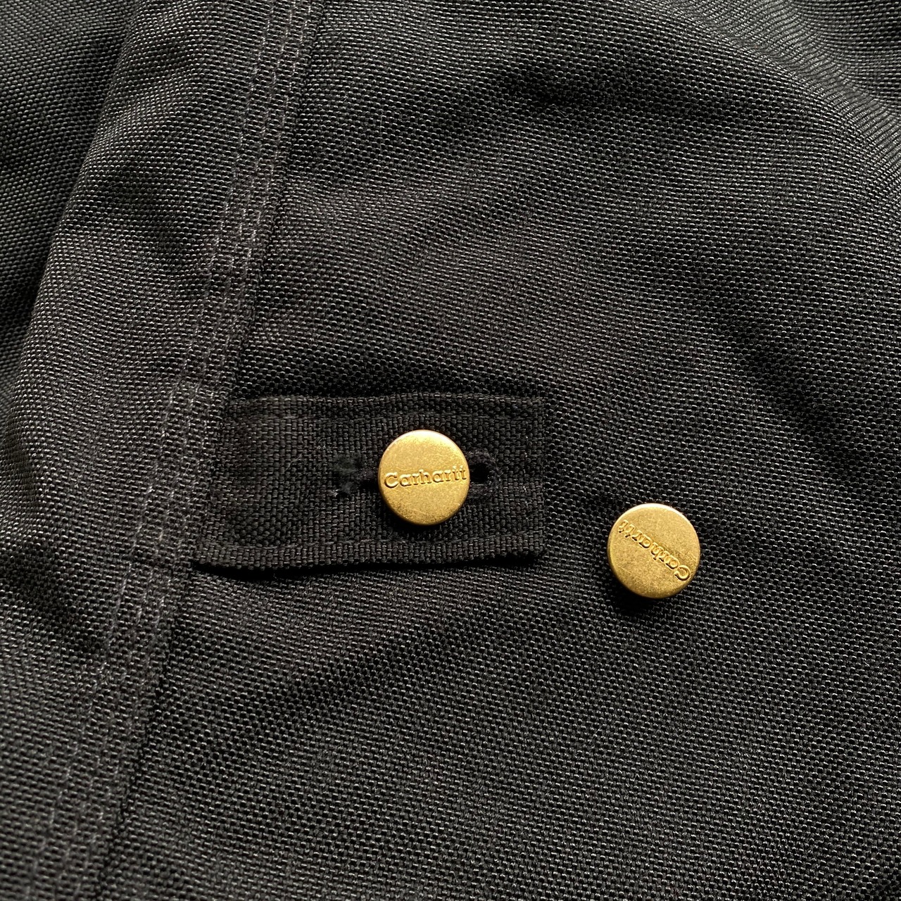 USA製 Carhartt カーハート ナイロン ダック地 ワークジャケット 企業 