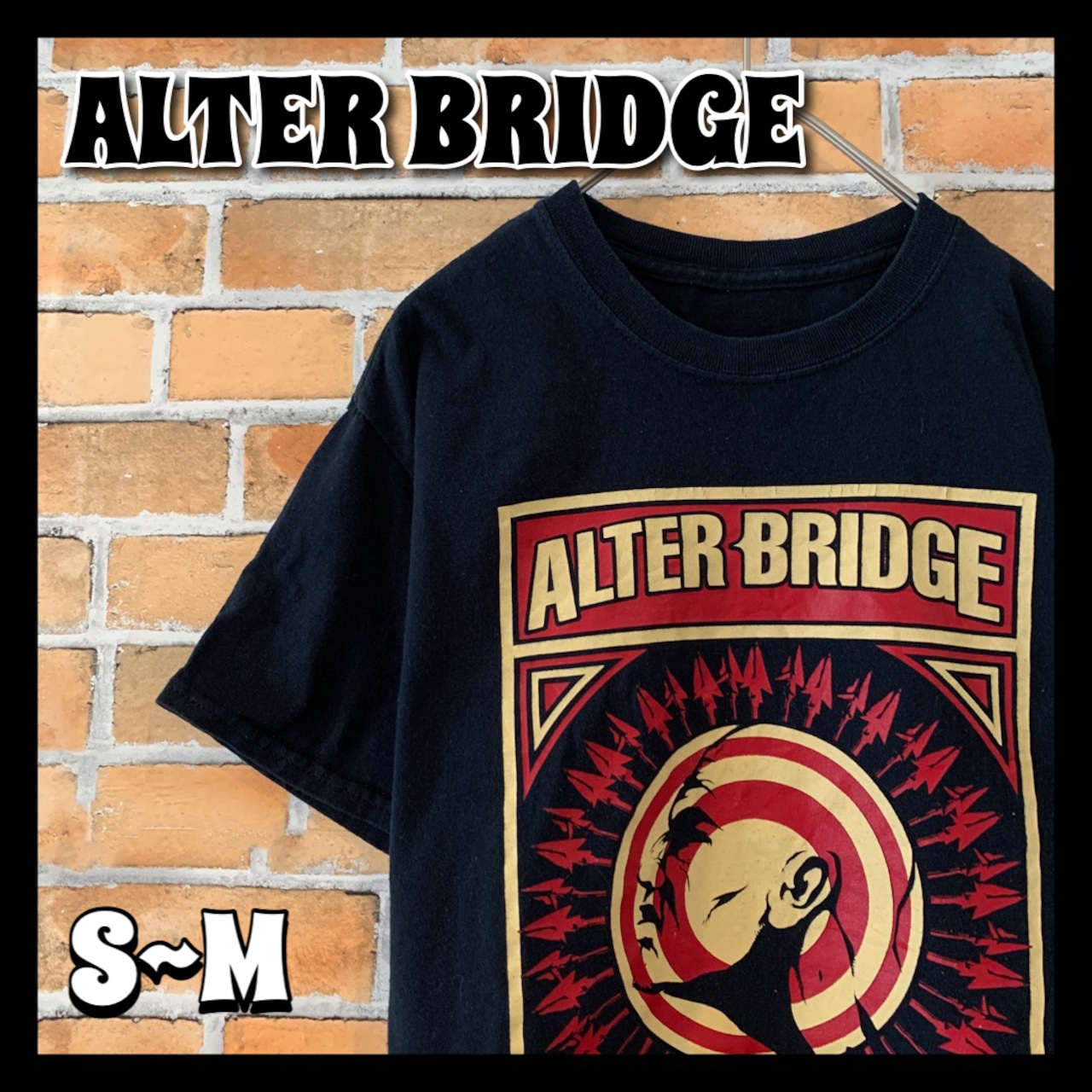 【ALTER BRIDGE】 バンド Tシャツ USA古着 ビッグプリント