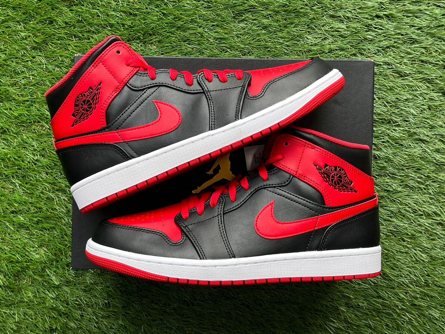 NIKE AIR JORDAN 1 MID BRED TOE DQ8426-060 29cm 12845 | BRAND 