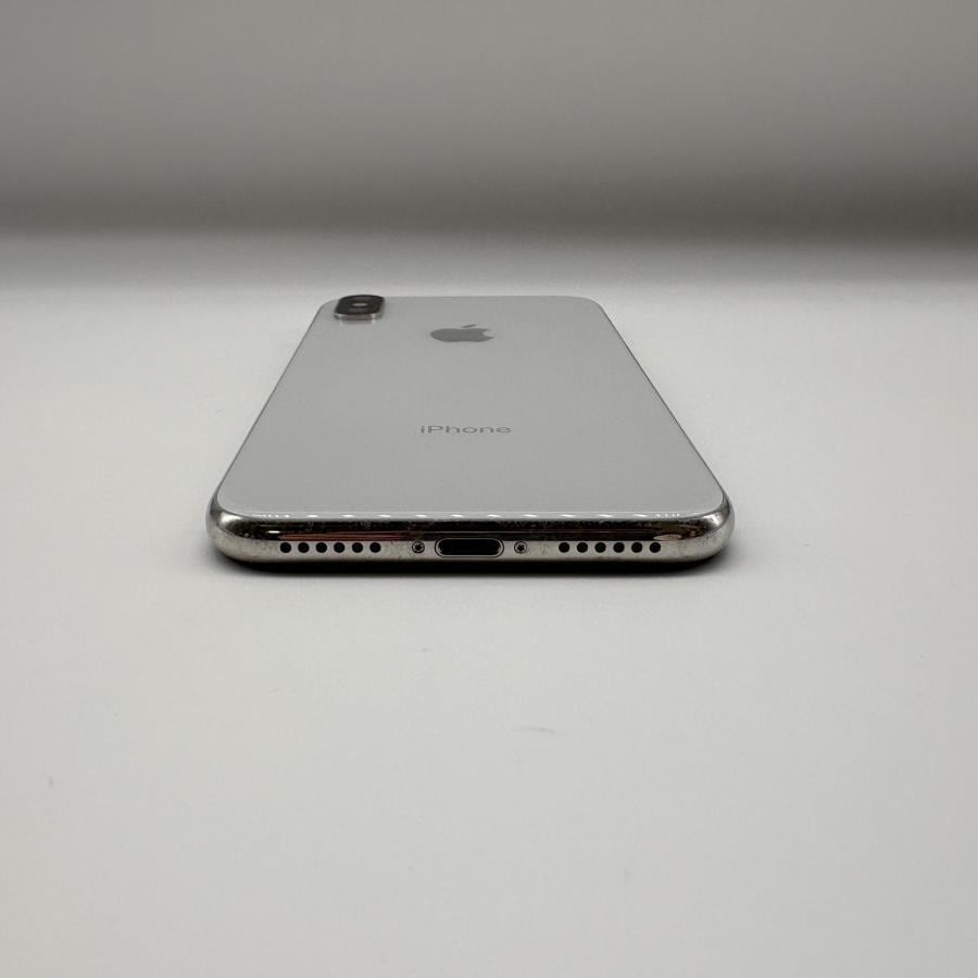 iPhoneX 256GB SIMフリー Apple シルバー ドコモ SIMロック解除済み