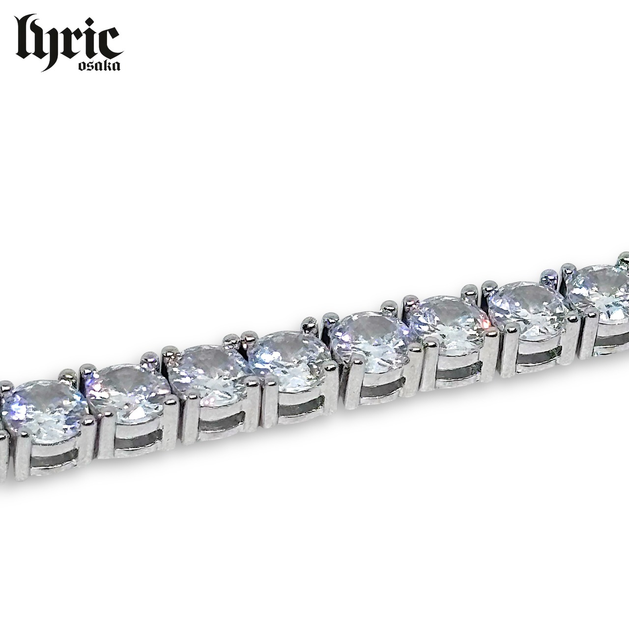 5mm 18cm luxury tennis bracelet silver