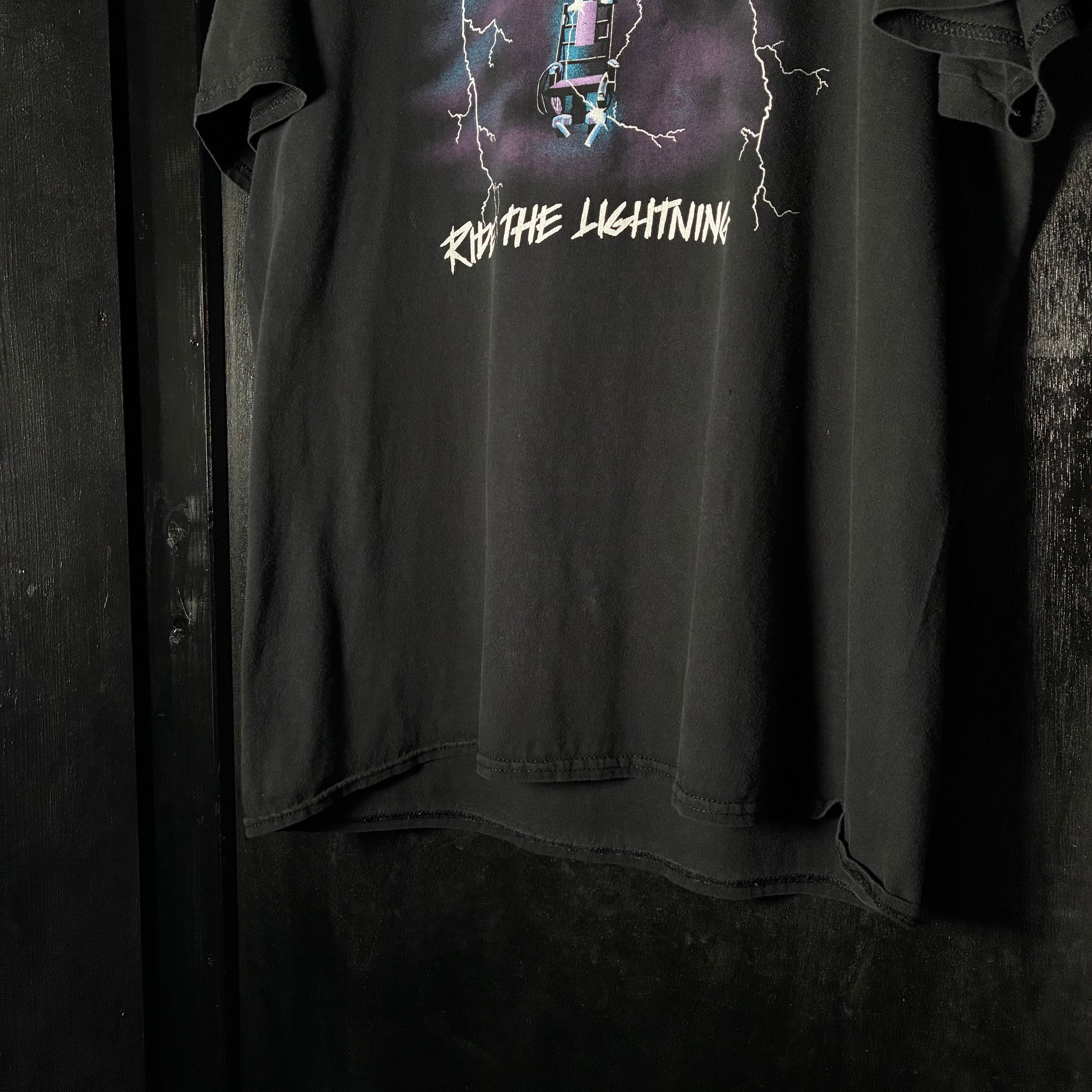 METALLICA RIDE THE LIGHTNING Band Tee メタリカ ライドザ