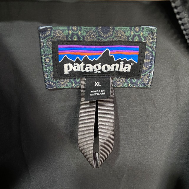 『送料無料』Patagonia ウーリエステルパイルベスト XL チロリンアンテープ グレー