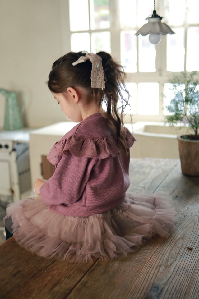 ラスト1 beige3【即納】<flo>  Missha cardigan