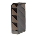 【2個セット】マルチ整理スタンド  斜め おしゃれ 大容量 ペンスタンド 鉛筆立て 卓上収納 マルチ整理スタンド 文房具 収納 デスク 整理 整頓 事務用品 縦置き 横置き 小物入れ メイクブラシ スタンド 歯ブラシ立て シンプル 省スペース 北欧 パステルカラー 6色 110g 軽量 プラスチック cw-a-5860