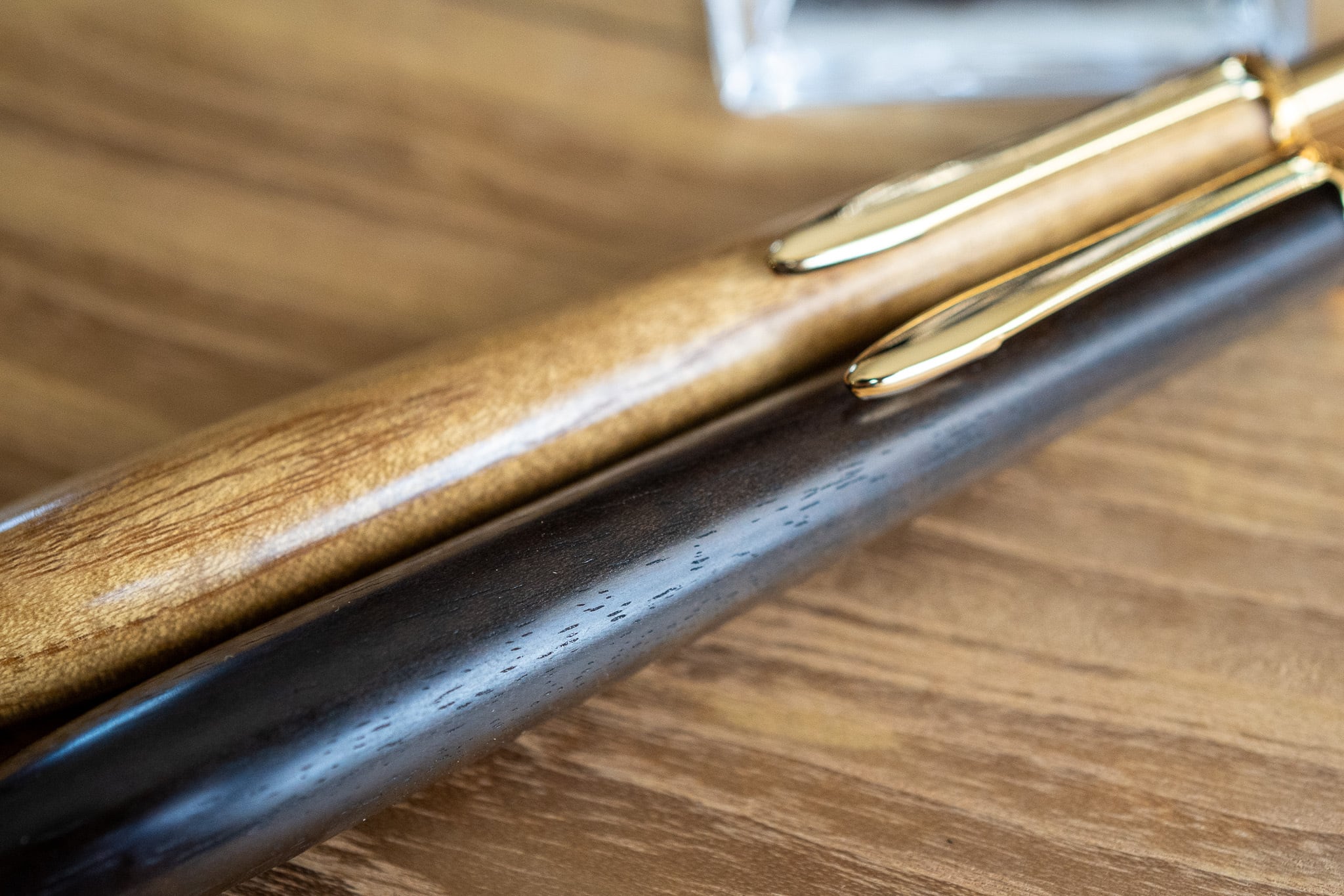 幻の桑】 小笠原 桑 gold MP | 木軸ペン工房 金杢犀