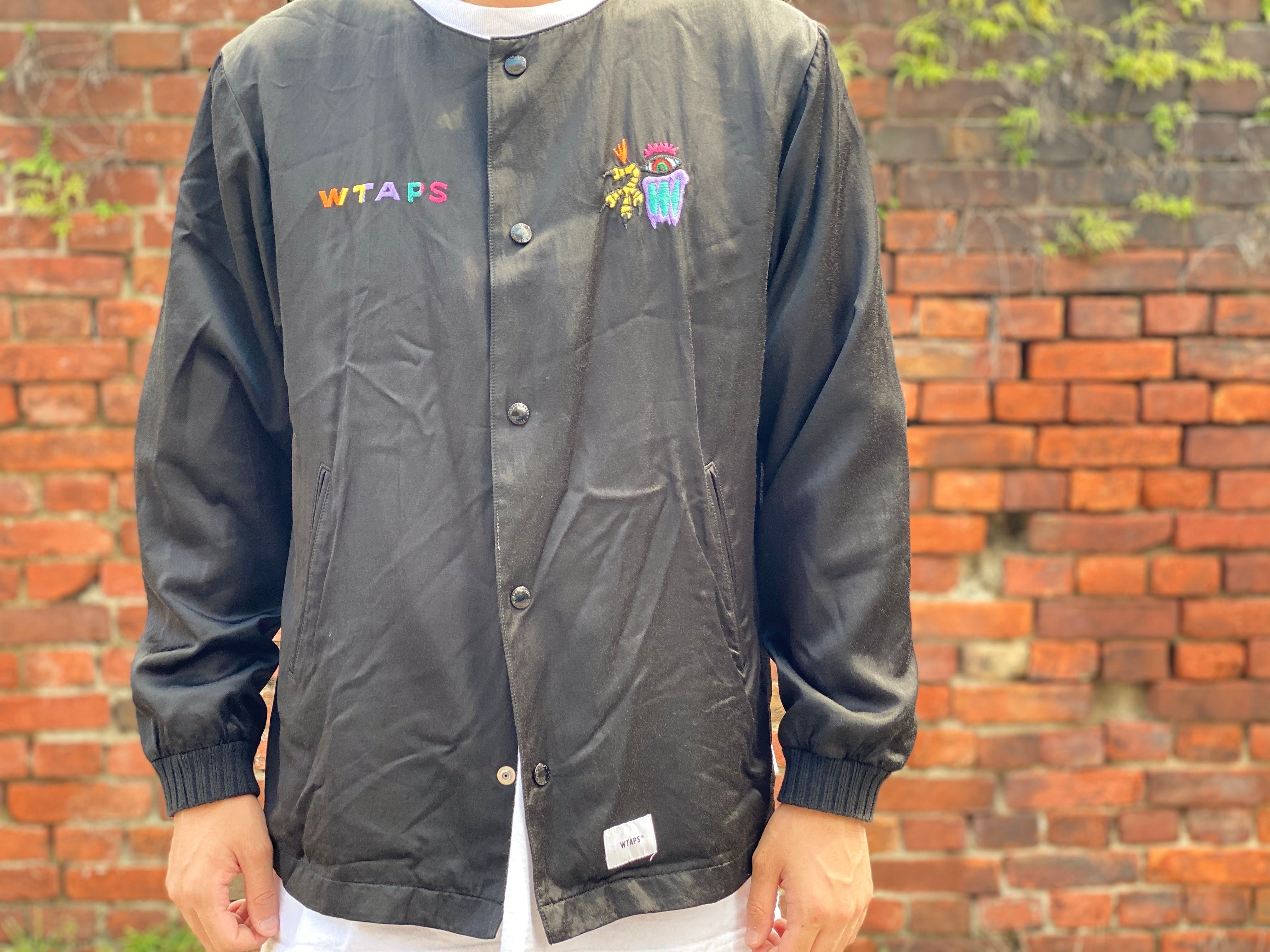 WTAPS 18AW CRIBS 01 JACKET. RACO SATIN BLACK 2 100JG7448 | BRAND  
