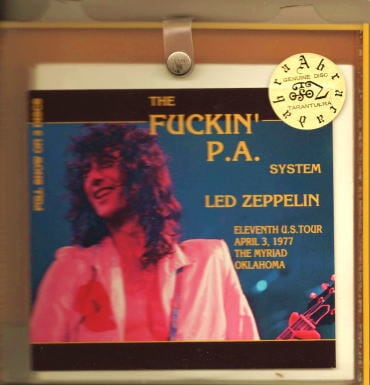 LED ZEPPELIN / THE FUCKIN' P.A. SYSTEM | CD shop Bluebird Records