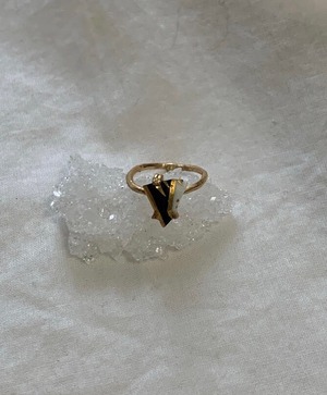 fragment of glass ring