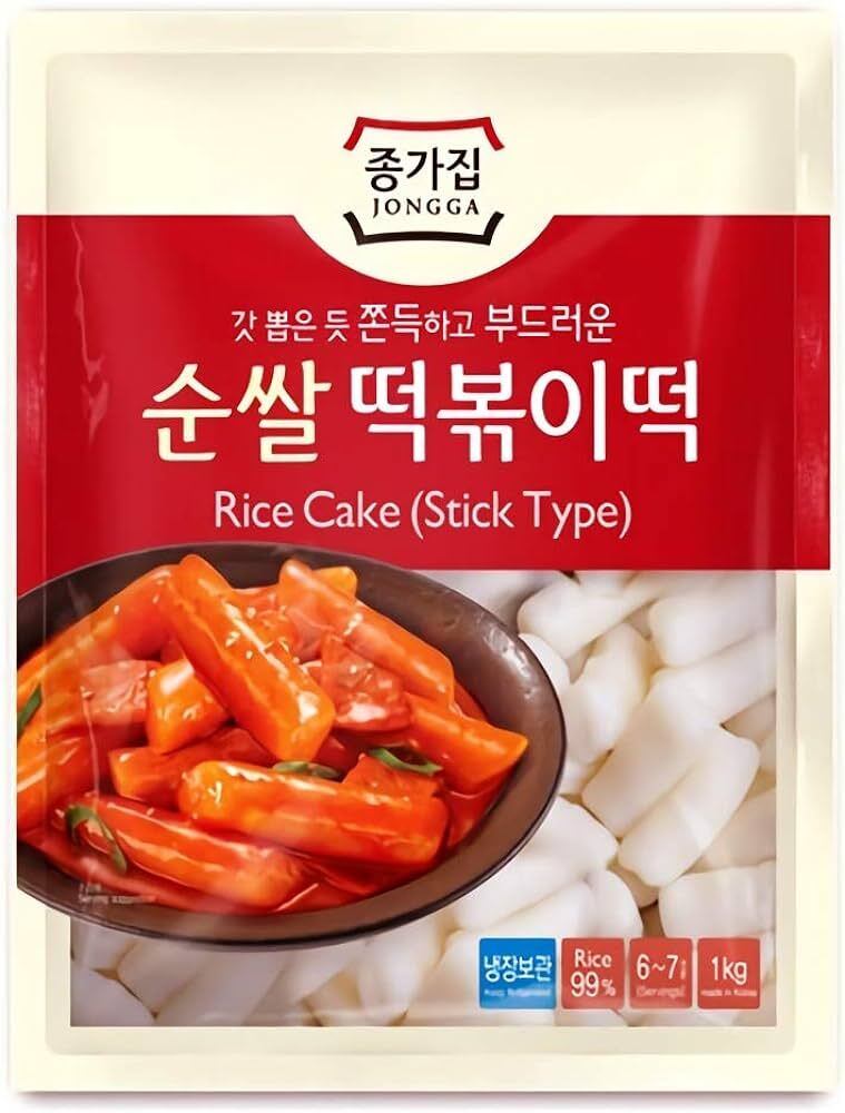 冷蔵 宗家 純米トッポキ 500g ゾンガ 韓国餅 | SESE Online [株式会社