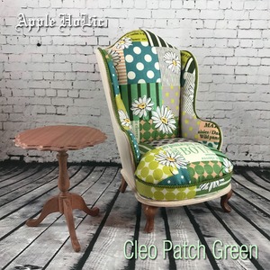 1/6 ドール チェア【Cleo Patch Green・クレオ パッチ グリーン】
