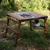 1ユニット ウォールナット フォールディングテーブル